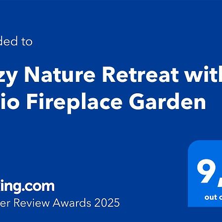 Cozy Nature Retreat With Patio Fireplace Garden Maciejowice Exteriér fotografie