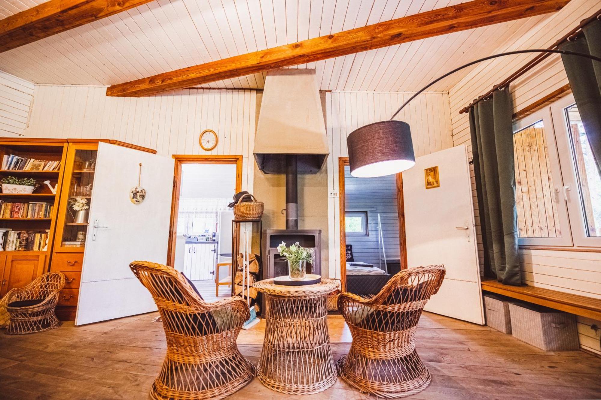 Cozy Nature Retreat With Patio Fireplace Garden Maciejowice Exteriér fotografie