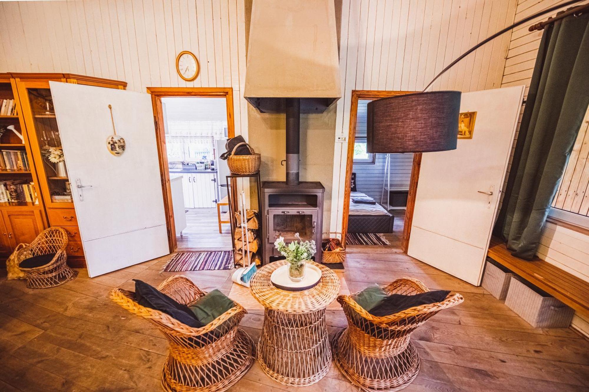 Cozy Nature Retreat With Patio Fireplace Garden Maciejowice Exteriér fotografie