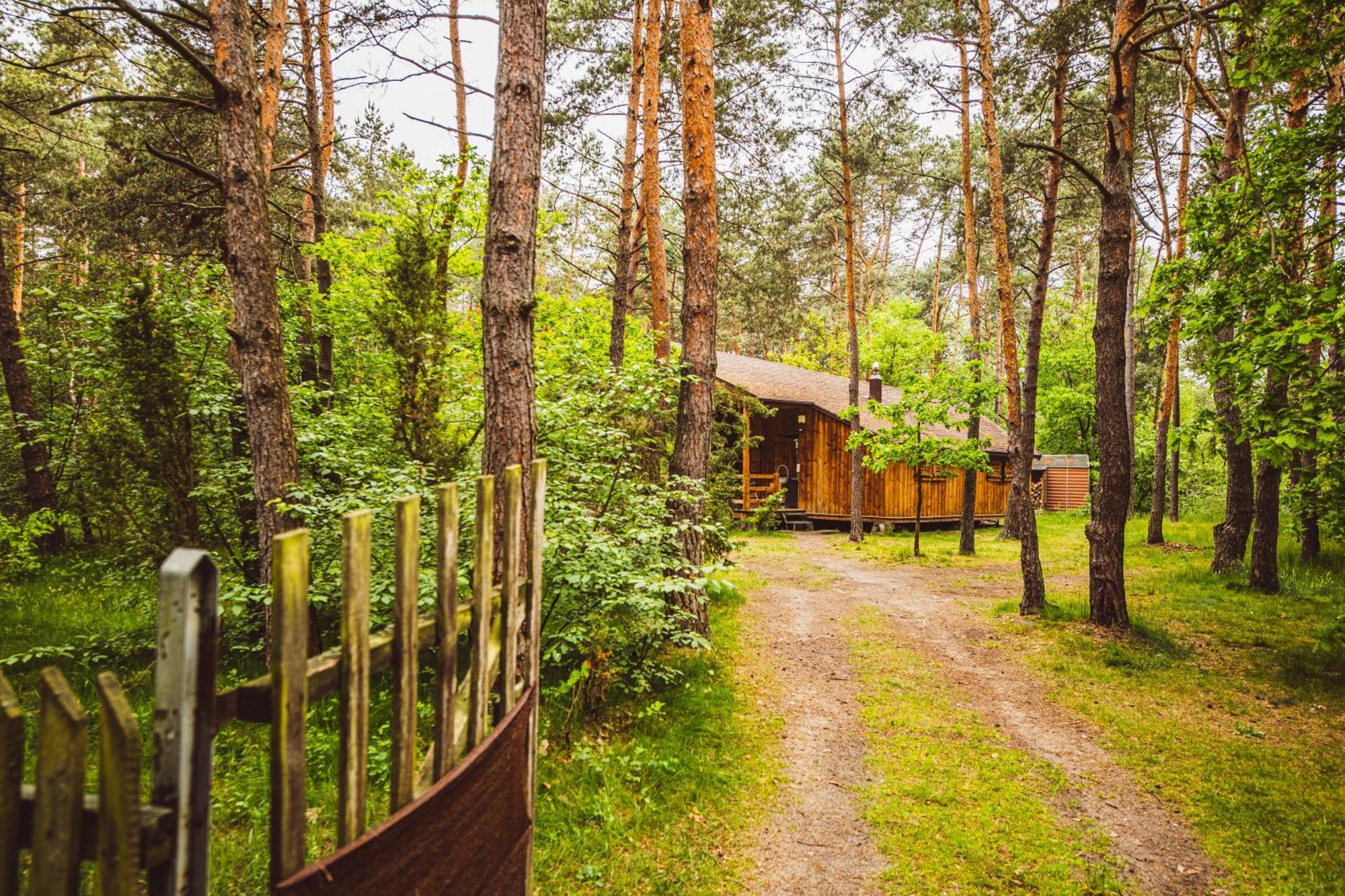Cozy Nature Retreat With Patio Fireplace Garden Maciejowice Exteriér fotografie