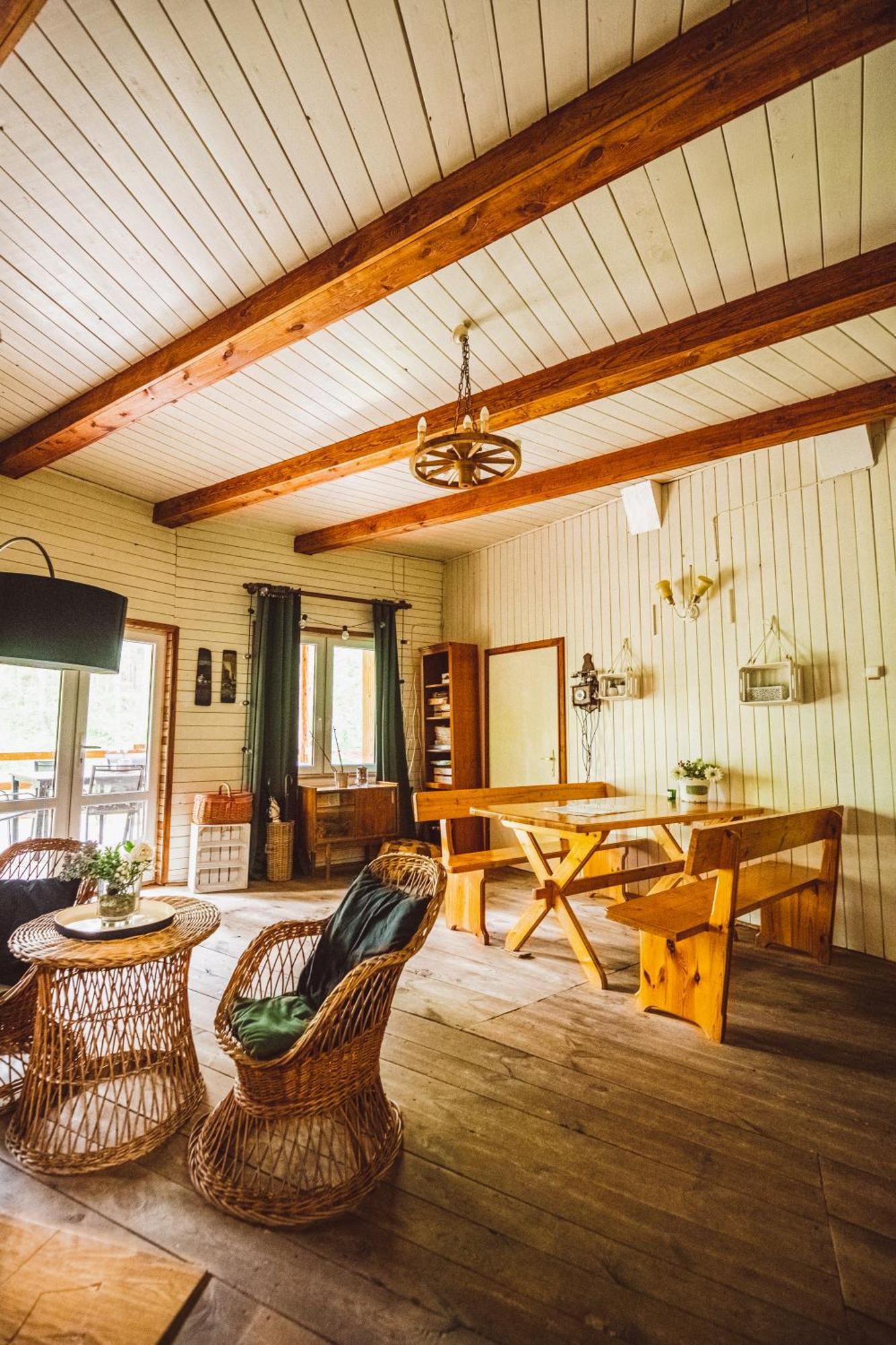 Cozy Nature Retreat With Patio Fireplace Garden Maciejowice Exteriér fotografie