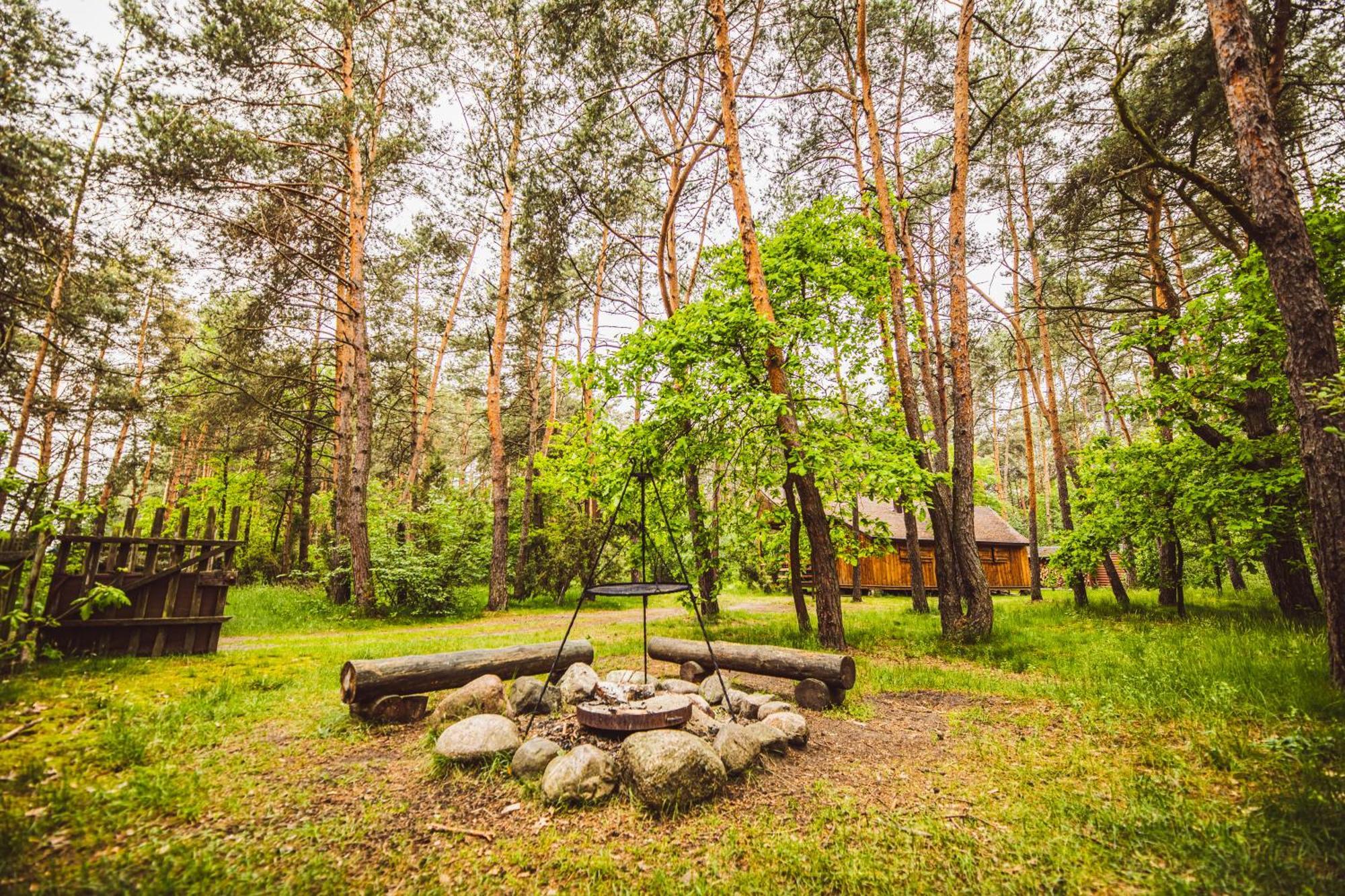 Cozy Nature Retreat With Patio Fireplace Garden Maciejowice Exteriér fotografie