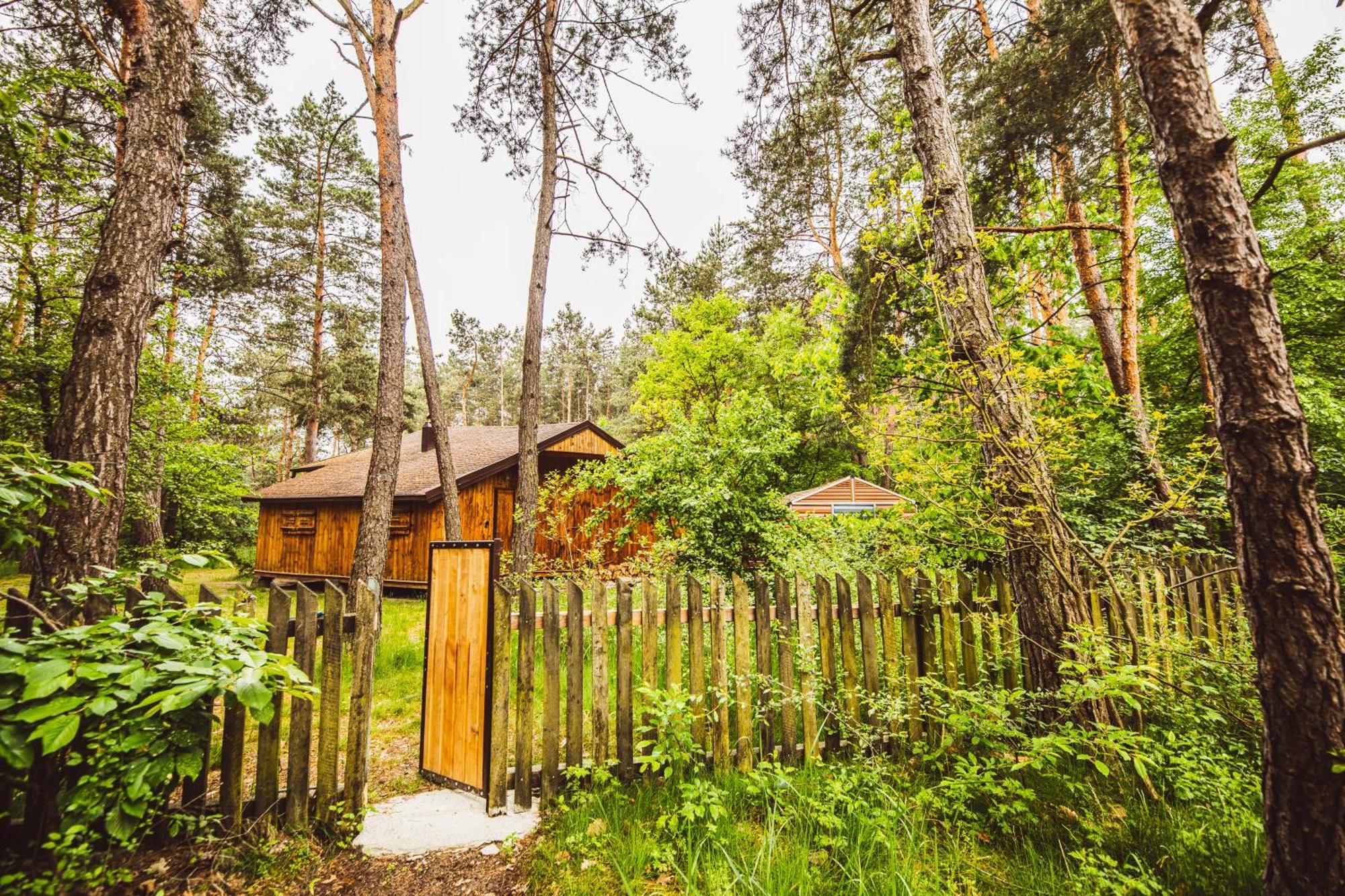 Cozy Nature Retreat With Patio Fireplace Garden Maciejowice Exteriér fotografie