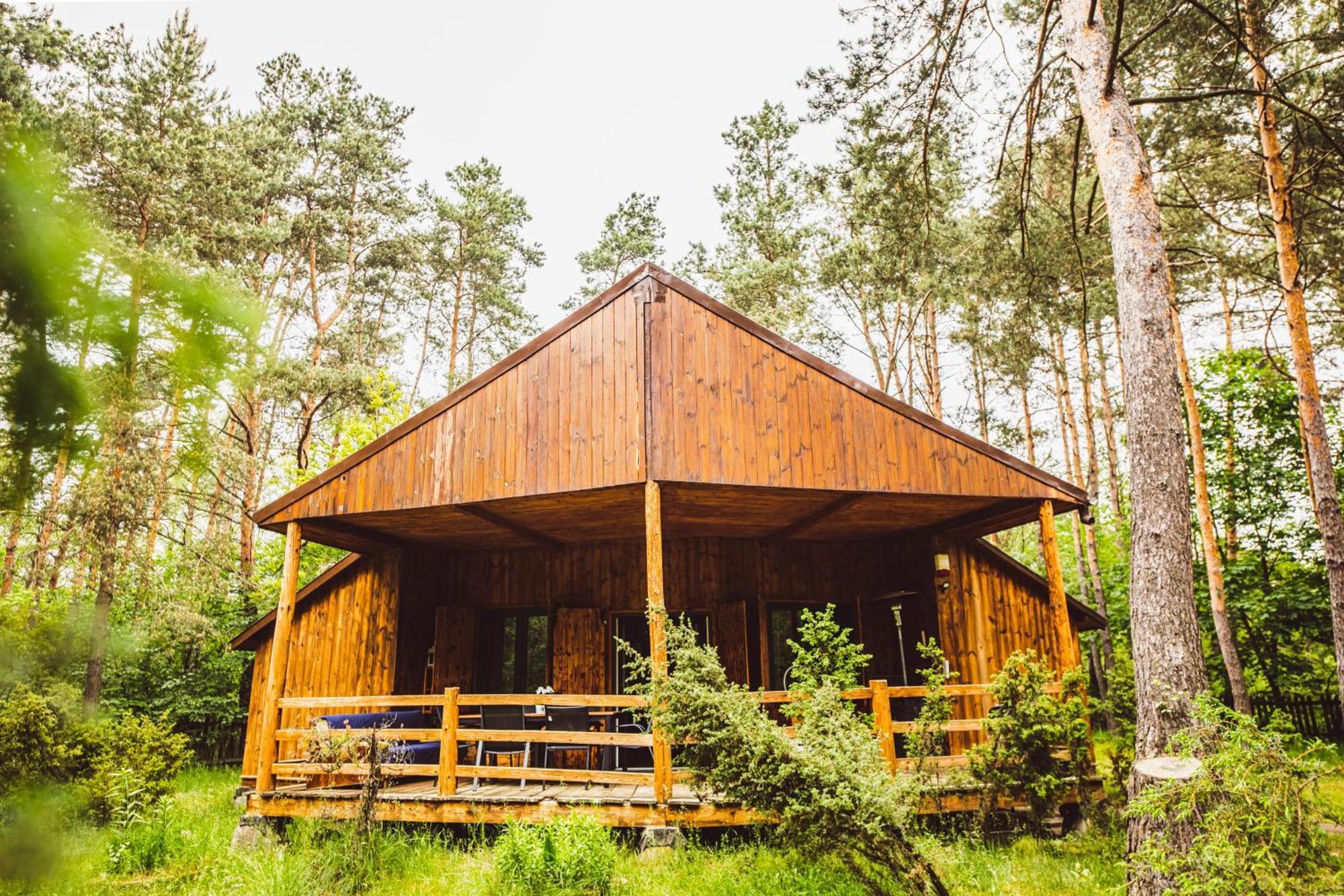 Cozy Nature Retreat With Patio Fireplace Garden Maciejowice Exteriér fotografie