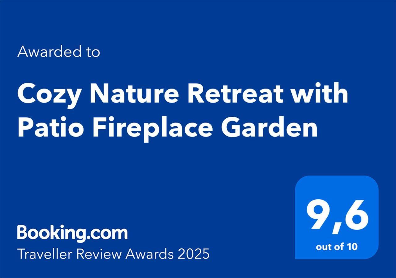 Cozy Nature Retreat With Patio Fireplace Garden Maciejowice Exteriér fotografie
